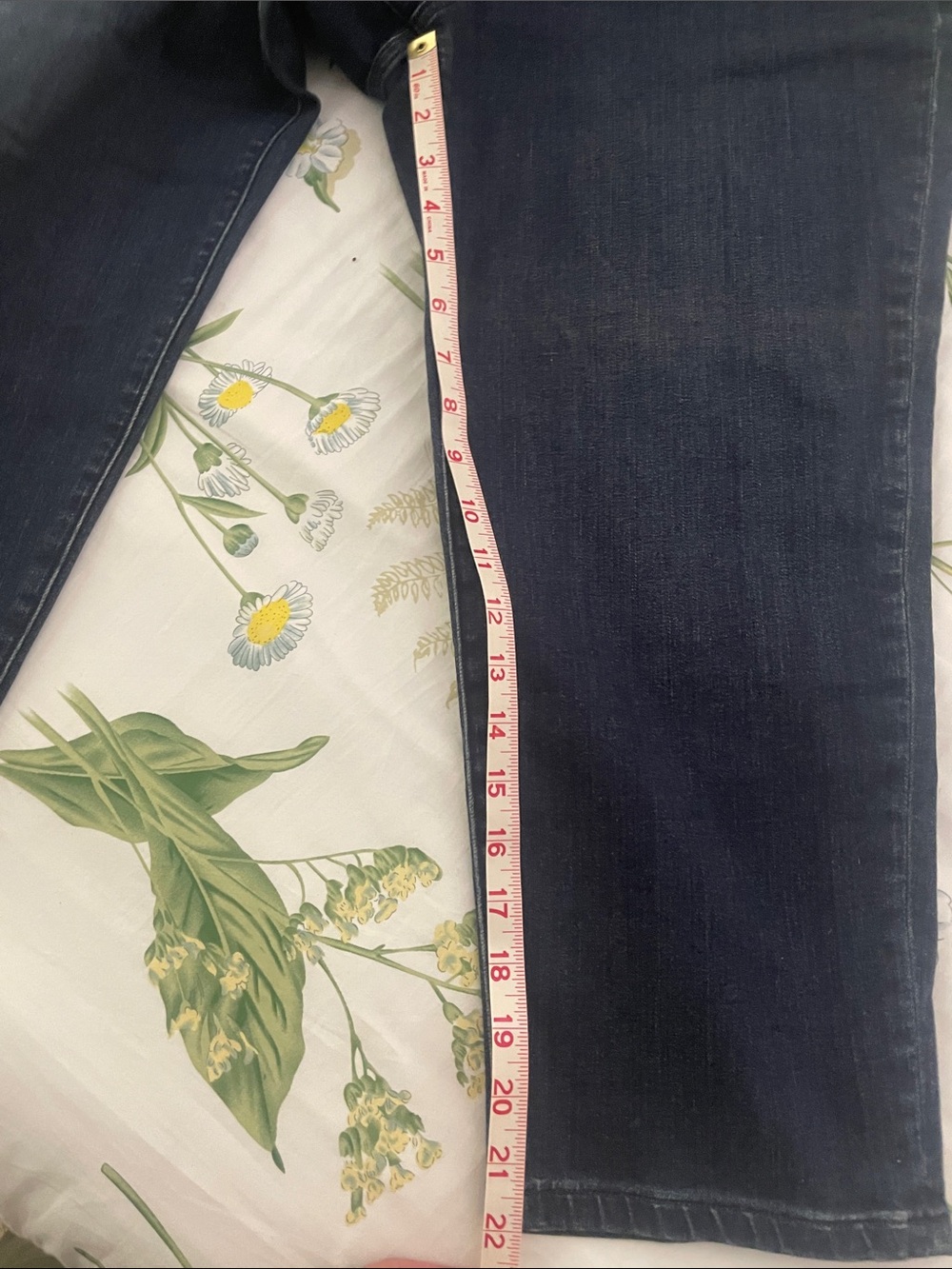 Duluth Trading Co Dark Blue Straight-Leg Women's Jeans - Picture 5 of 7